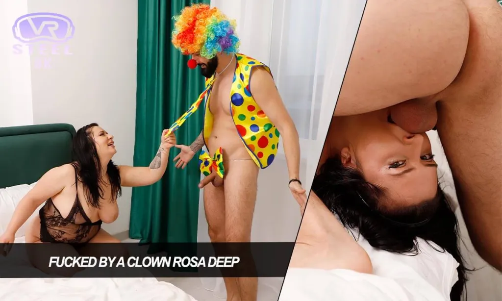 Stefan Steel and Rosa Deep in a Reverse Cowgirl & Deep Throat Session (VR, 4K)