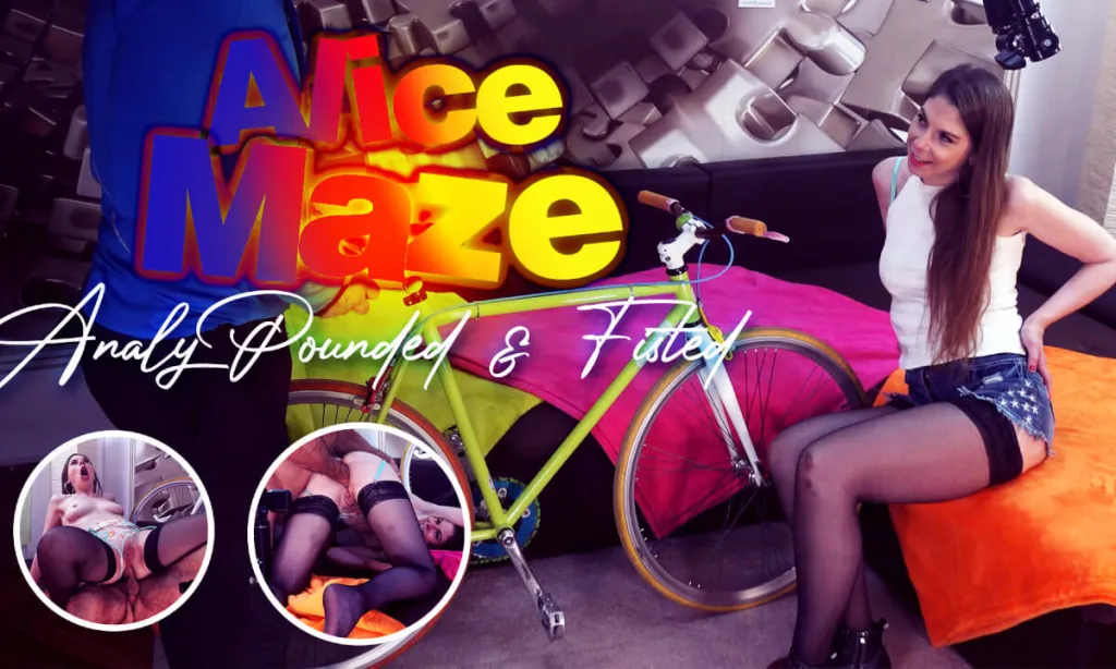 Alice Maze's Anal Fisting & Ass Pumping Video - Reverse Cowgirl & Cowgirl Style