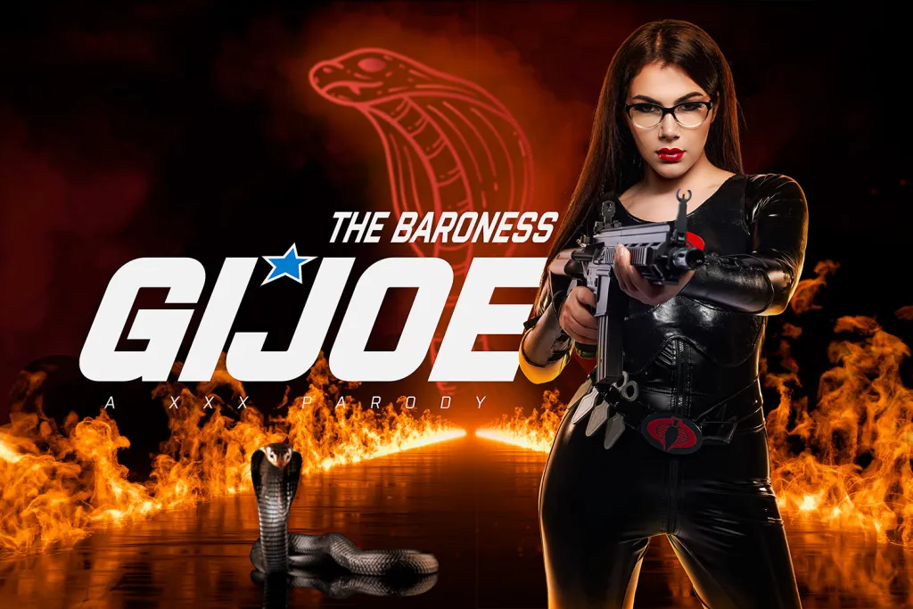 Valentina Nappi's Cosplay Blowjob Experience in G.I. Joe's Captivity (VR-enabled)