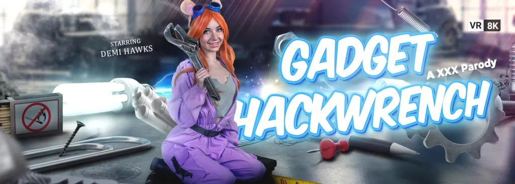 Demi Hawks in Gadget Hackwrench (VR Cosplay Blowjob)