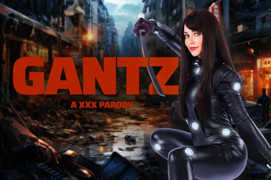 Jewelz Blu as Reika Shimohira in GANTZ:O Cosplay Blowjob Porn