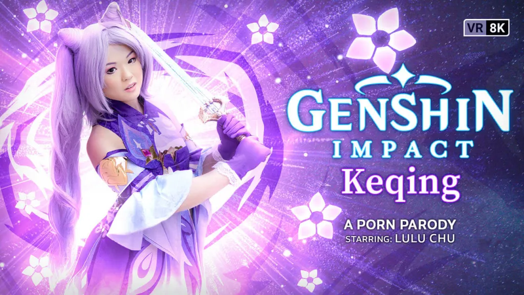 VR Cosplay Porn: Lulu Chu as Keqing - Blowjob Scene in Genshin Impact