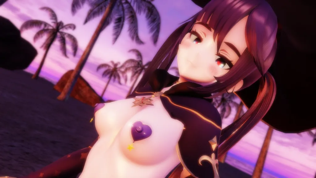 Mona's Cow Girl Hentai VR Video - 180°, 3D, POV