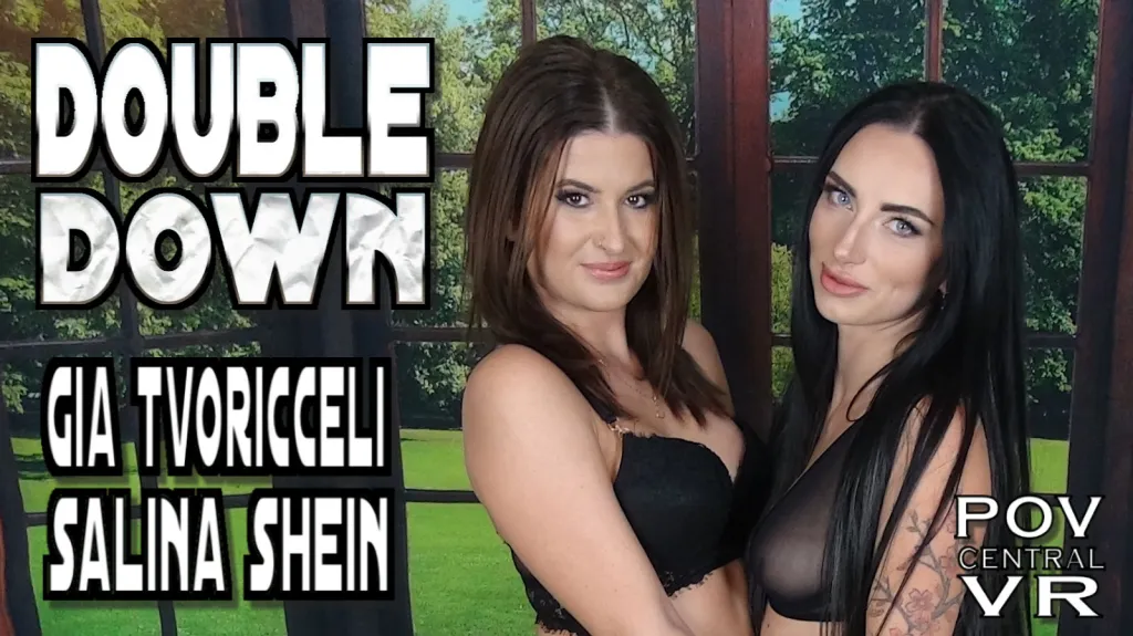 Gia Tvoricceli and Salina Shein's Sensual POV Threesome Blowjob - HD, VR