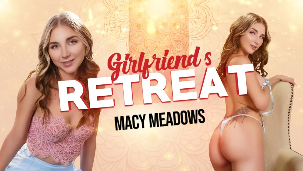 Macy Meadows: Relaxing Weekend Getaway - Blonde Bombshell Performs POV Blowjob & Cum Swallowing in HD