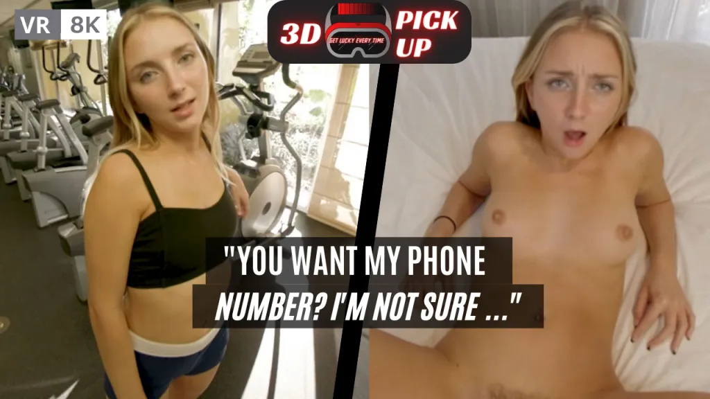 Macy Meadows' Gym Workout Ends in Solo Fingering Session (VR, HD)