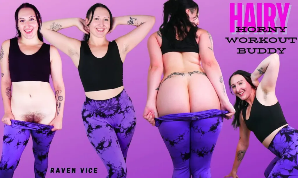 Raven Vice's Fitness Gym Masturbation Session in 60 FPS and VR