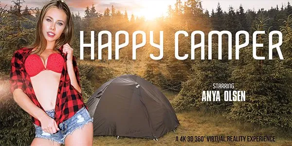 Anya Olsen's Outdoors Camping Surprise - HD POV Cowgirl & Teen Tease