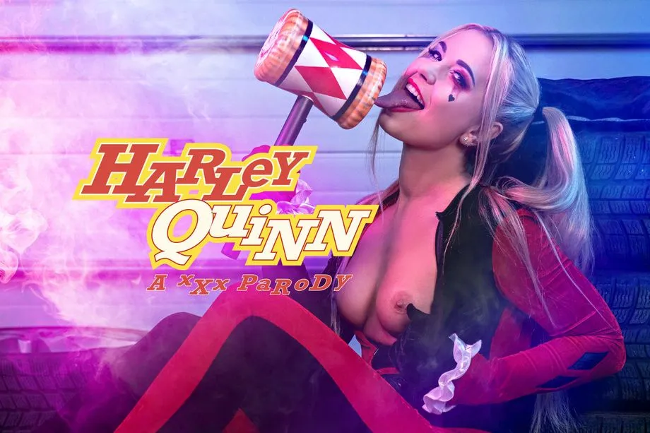 Lola Myluv's Harley Quinn VR Blowjob & Rough Sex