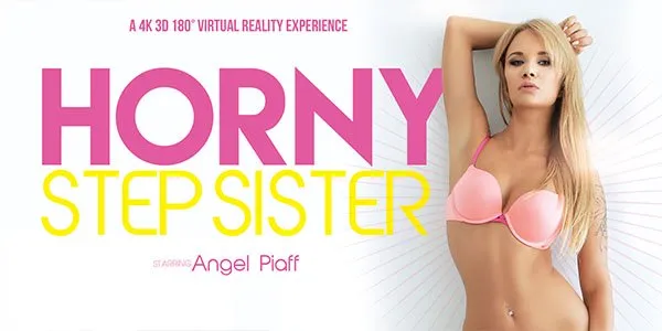 Angel Piaff's Solo Fingering Session with Dildo - VR 180°, HD