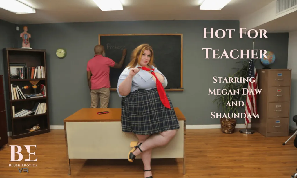 Megan Daw and Shaundam in Interracial 180° VR 5K/6K 3D Video