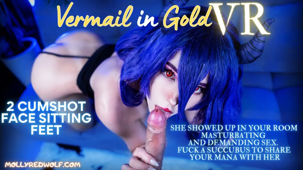 Mollyredwolf's Hot VR Gonzo Session: Blowjob, Fingering, Missionary