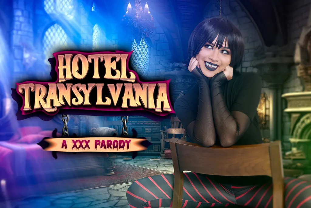 Scarlett Alexis in Hotel Transylvania XXX: A Surprise Birthday Encounter