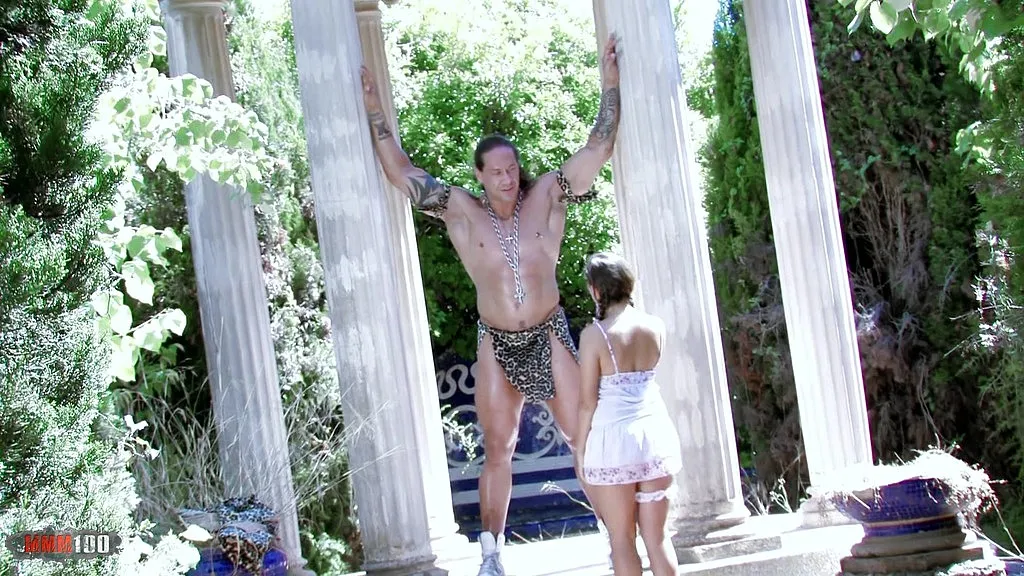 Rob Diesel and Charlotte De Castille: Anal Outdoor Sex Scene