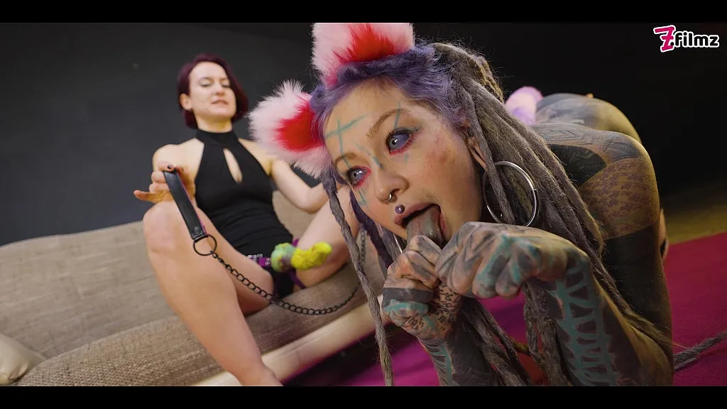 Anuskatzz & Miss Flora: BDSM Domination with Tattoos & Ass Worship (UHD)