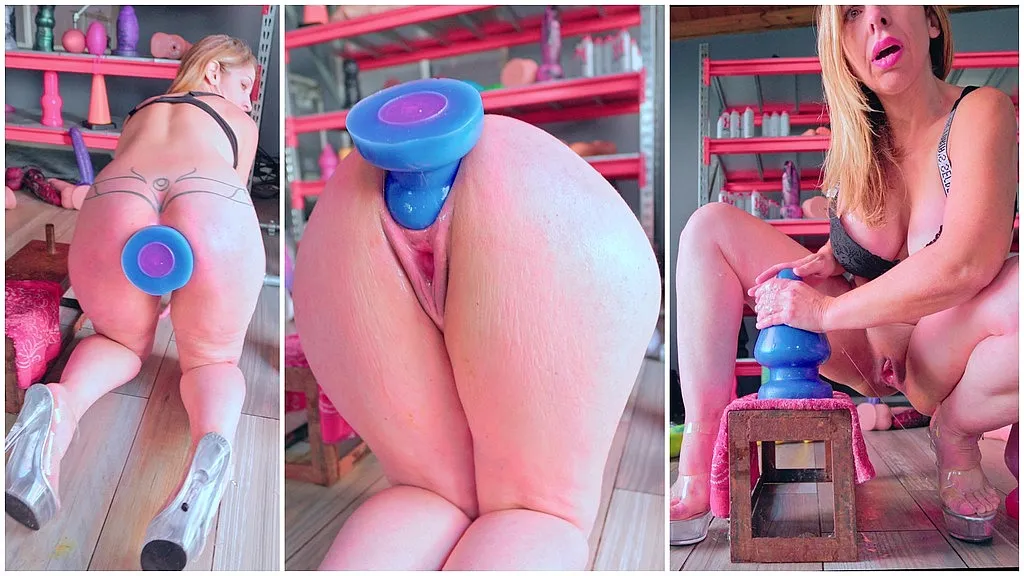 Argendana and Analmaster's Biggest Anal Dildo Challenge (4K)