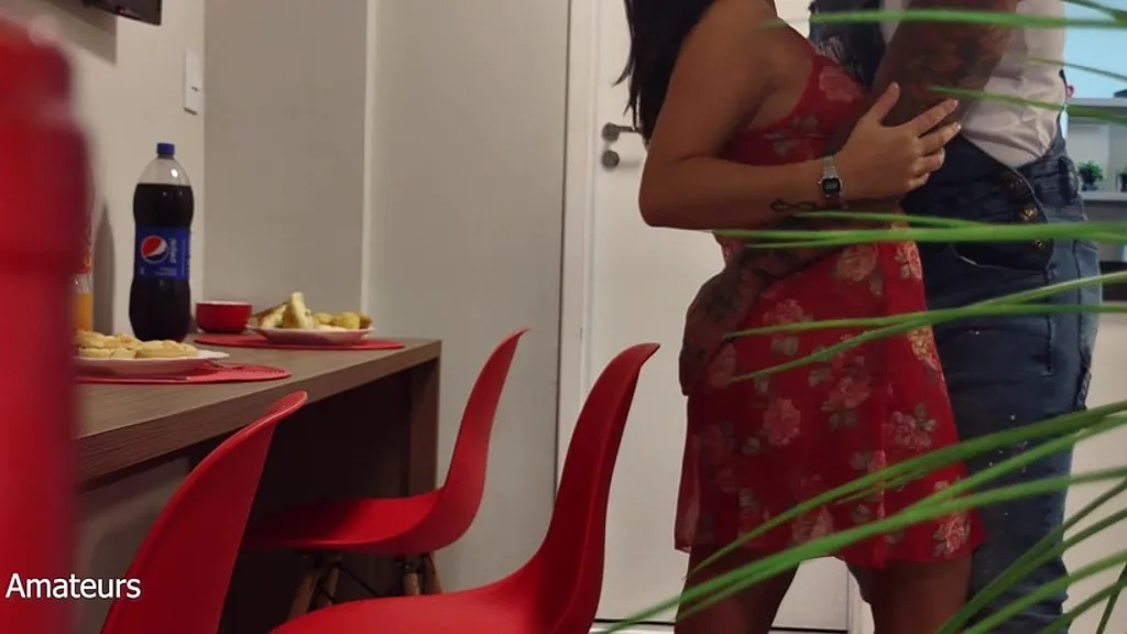 Aline Chaveirinho, Jhonny Gab in HD: Latina Couple with Natural Tits - Rough Sex: Anal, Blowjob, Ass Licking