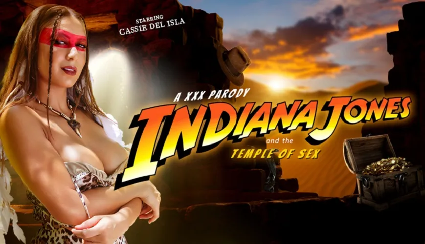 Cassie Del Isla's Indy-Style MILF Adventure: A 180° VR Blowjob & Sex Scene