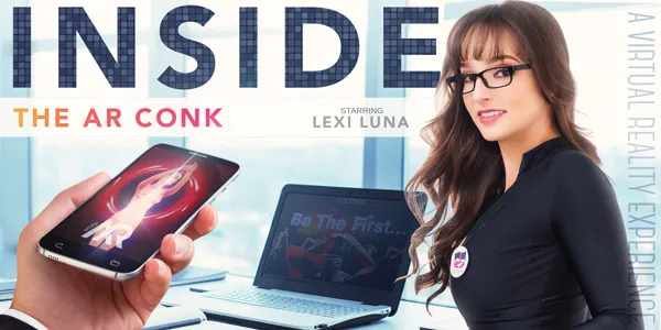 AR Conk: Curvy Brunette Lexi Luna's VR Porn Debut - Brunette VR Pornstar Performs POV Blowjob & Doggystyle in 6K
