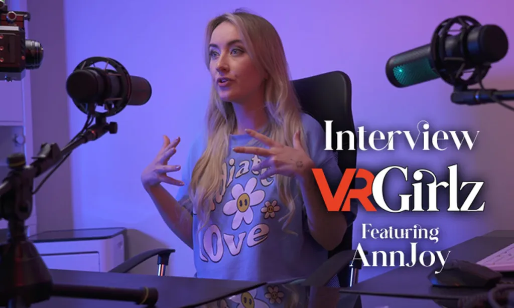 Ann Joy's Sensual 180° VR Interview in 7K - 60 FPS