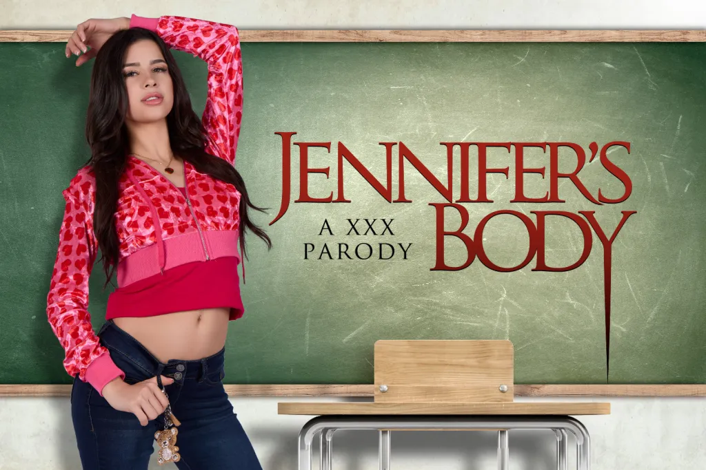 Kylie Rocket's Jennifer's Body: A Sexy VR Spoof (Brunette, Blowjob, 180)