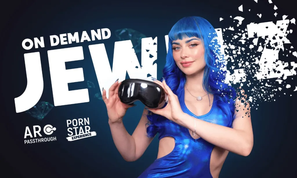 Jewelz Blu & John Strong in 60 FPS Missionary & Doggy Style VR Experience
