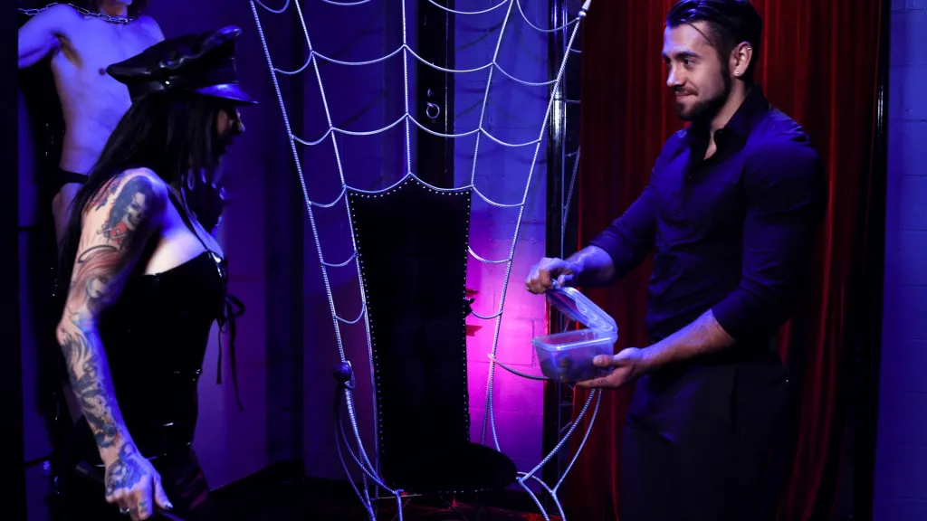 Joanna Angel & Dante Colle: Bound Furniture Demonstration in Secret Chamber (HD)