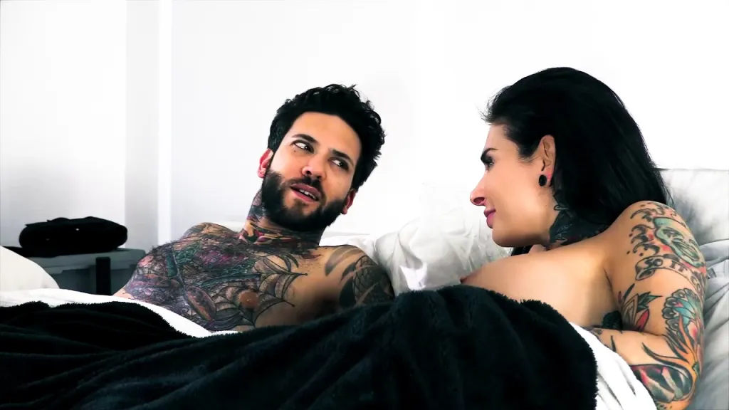 Joanna Angel & Small Hands: Intimate Homecoming - Solo Tattooed Big Boobs POV