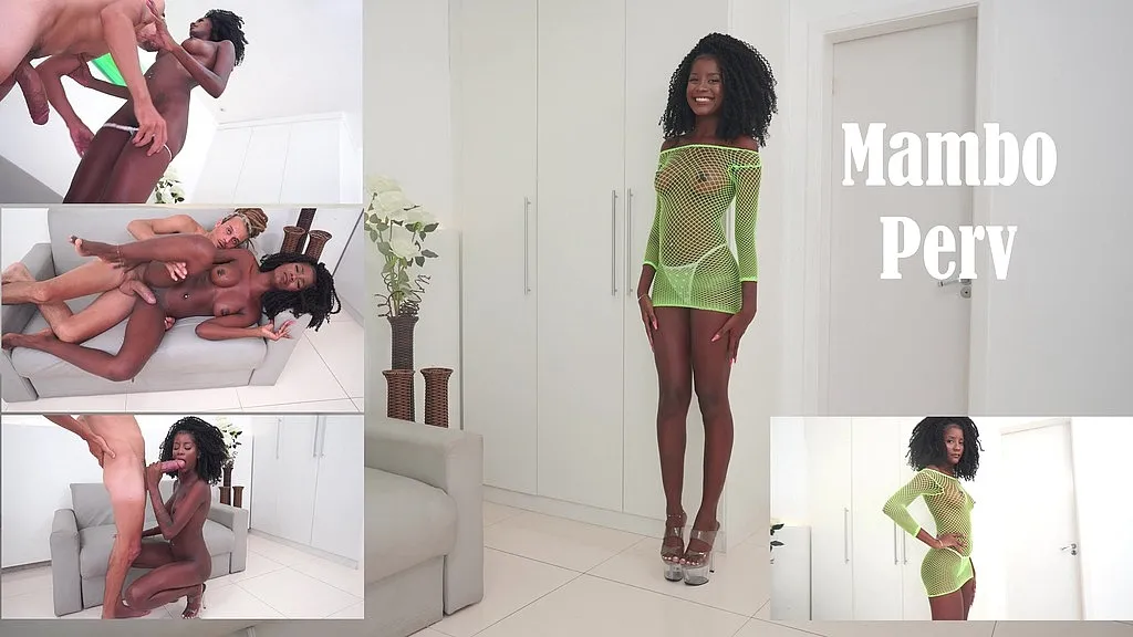 Jenny Pretinha and Big Jahman's Interracial Anal Cowgirl and Reverse Cowgirl Scene