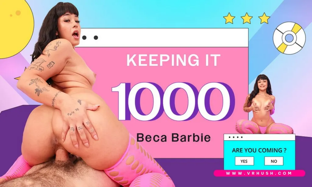 Beca Barbie's Sensual Missionary & Creampie Experience - Brunette VR Porn Star