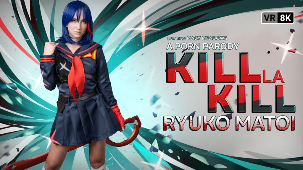 Macy Meadows as Ryuko from Kill la Kill: A Sexy VR Cosplay Experience - Deep Connection & Lessons