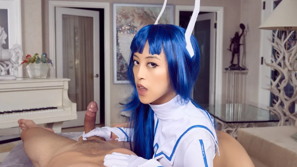 Alexia Anders as Satsuki Kiryuin in Kill la Kill - HD 180° VR Binaural Babe teaches a Lesson