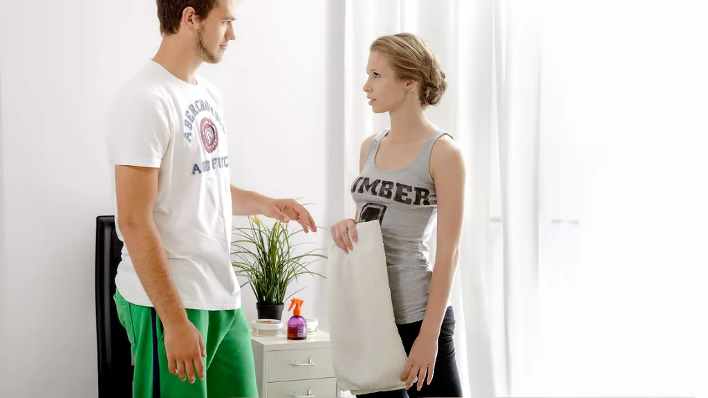 Kortny's Massage Session - HD Video