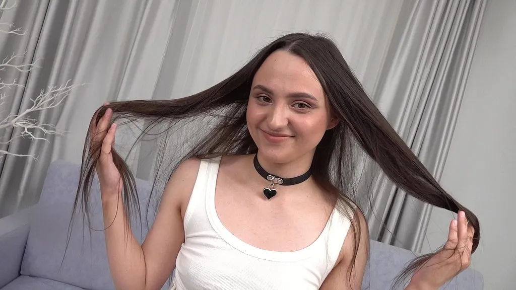 Krinzh Baby and Steve in First Anal Casting: Deep Throat, Cream Filling Anal, Squirt and ATM Finish