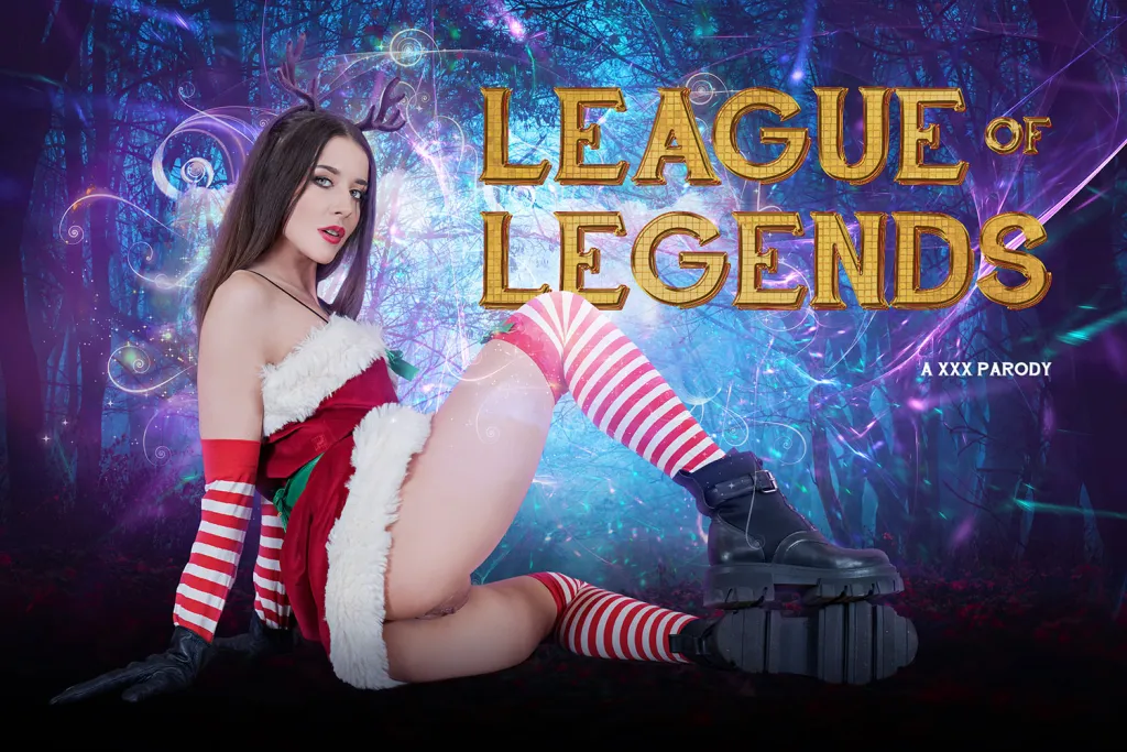 Sybil A's Christmas Blowjob - League of Legends Parody (VR, 180°, HD)