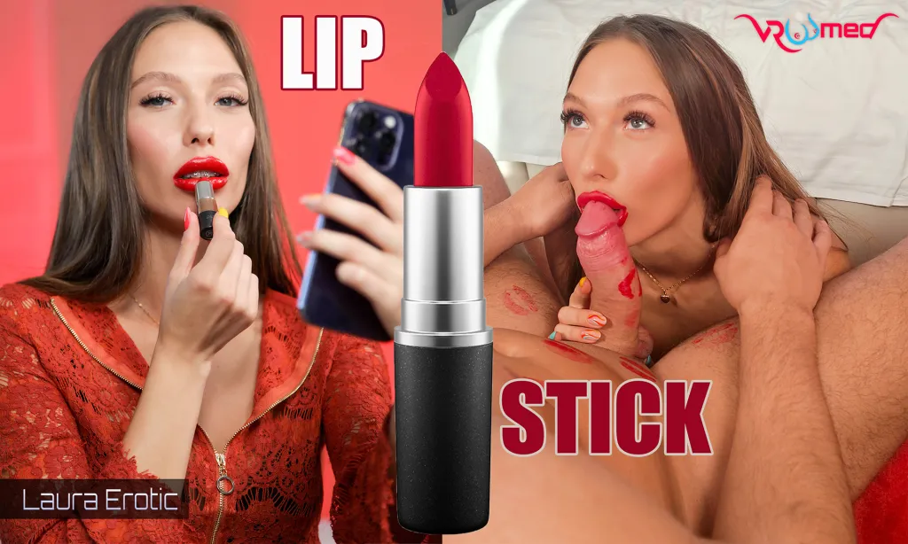 Laura Erotic's Brunette Brunette Piercing Blowjob in VR