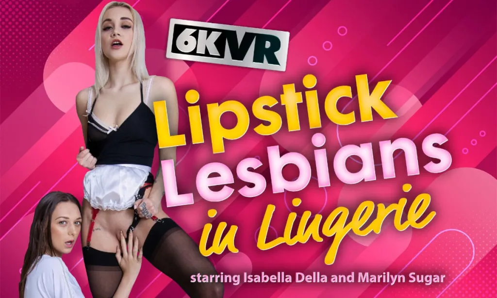 Isabella Della & Marlyn Sugar: Lesbian Passion in 4K - Stockings, High Heels, & Shaved Pussies