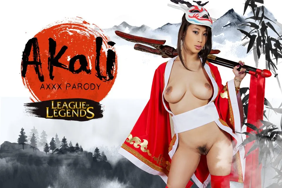 Jade Kush in VR Blowjob: Akali's Distraction