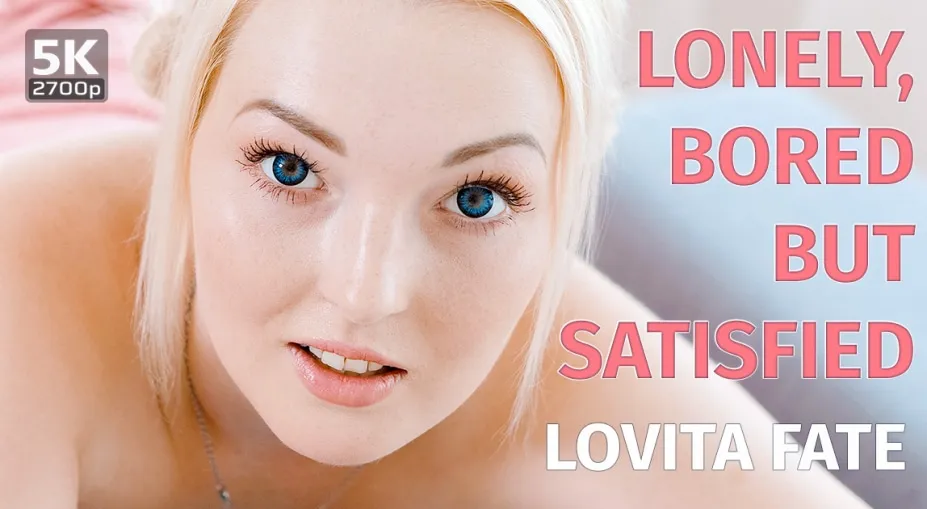 Lovita Fate's Solo Masturbation Session - HD, 180° View