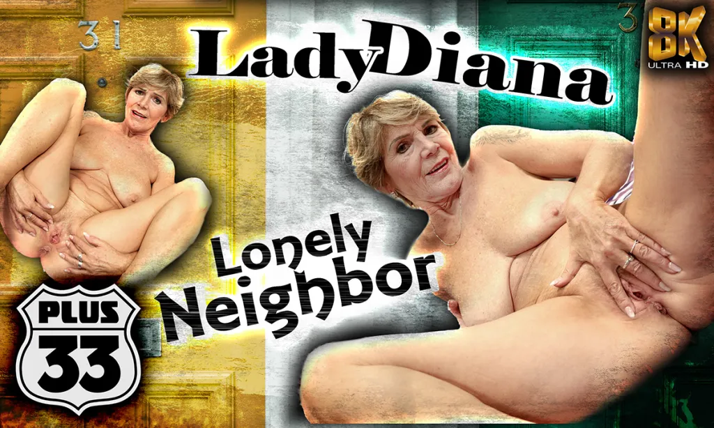 Lady Diana's Solo Masturbation Session - HD Fingering & Natural Tits Video