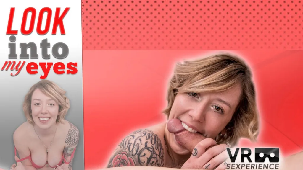 Ariel Moon's 4K VR Blowjob - Natural Tits and Tattoo