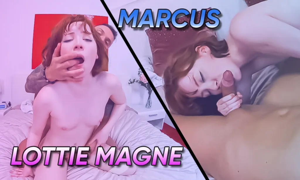 Lottie Magne's Doggy Style & Pussy Licking 60 FPS 180° VR Video