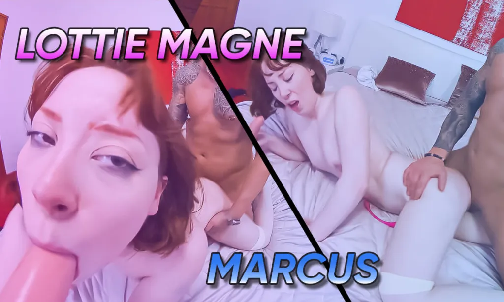 Lottie Magne's Doggy Style in 60 FPS 3D Video