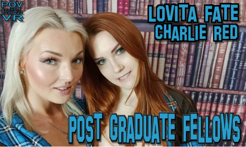 Lovita Fate, Charli Red in 180° Blowjob Threesome - Cum in Mouth (VR, 60FPS, 4K)