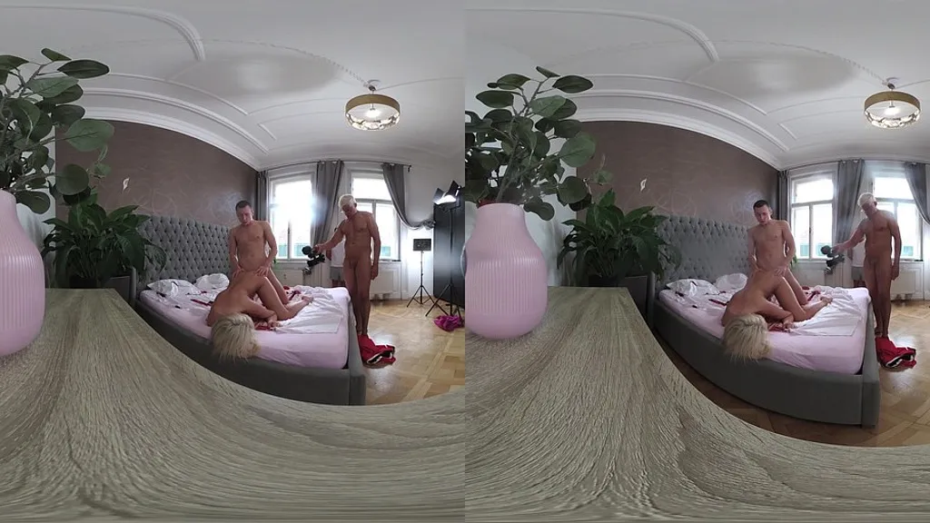 Czech Blonde Lovita Fate in Threesome with Porno Dan and Charlie Dean