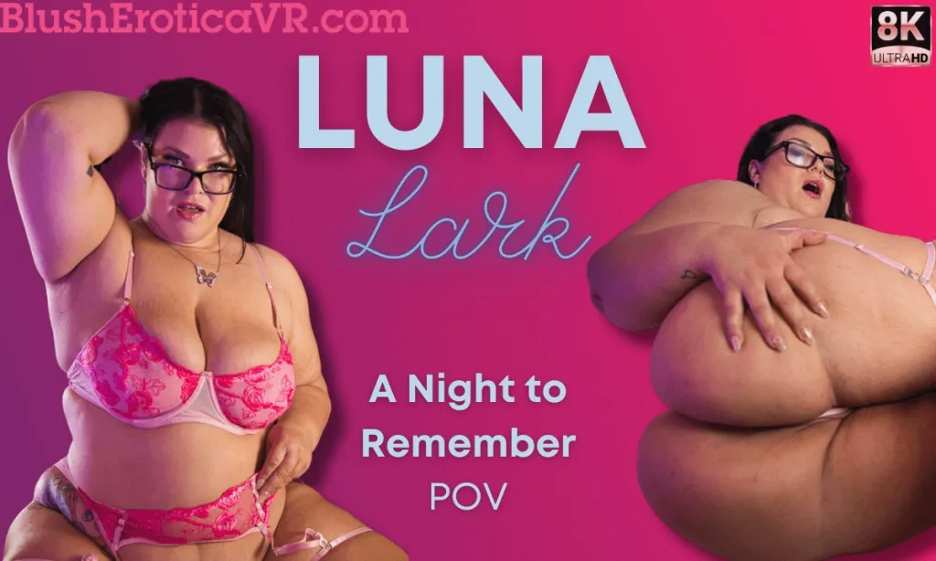 Luna Lark in Glasses and Tattoos - 180° 60FPS VR Experience