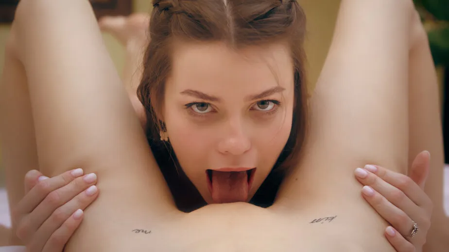 Kitty Wild and Chelsea Baby - Lesbian Pussy Licking in 4K