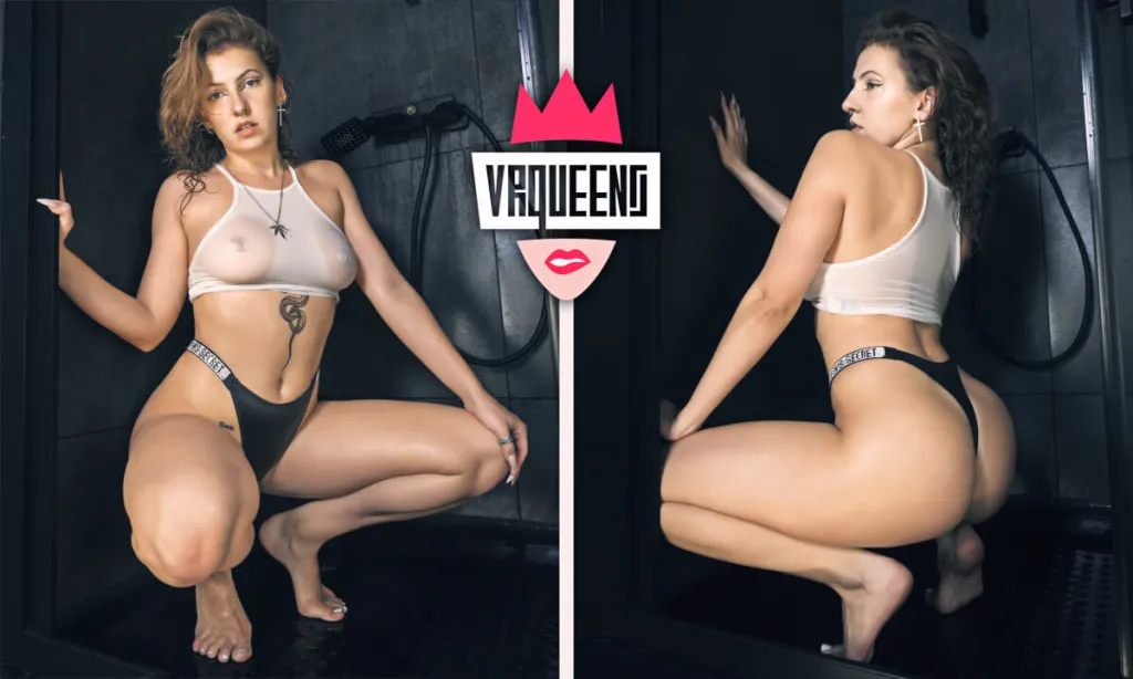 Margo VR Queens - Brunette 3D Close-ups in 5K VR Video