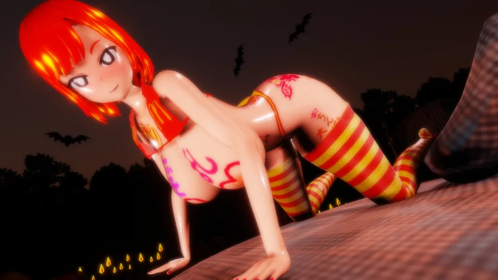 Red Head MC Mommy's Doggy Style Hentai Anime - 60 FPS VR Experience