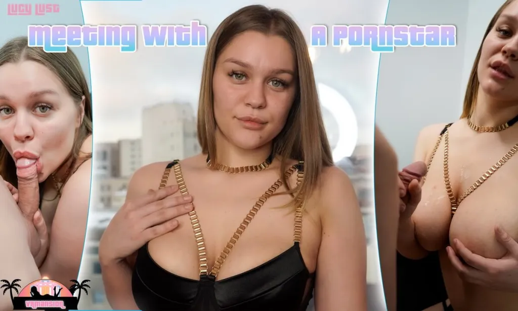 Lucy Lust's 180° Big Ass Cowgirl Video (VR, 60 FPS, 4K)
